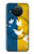 S3857 Colombe de la paix drapeau ukrainien Etui Coque Housse pour Nokia X10