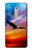 S3841 Pygargue à tête blanche volant dans un ciel coloré Etui Coque Housse pour Nokia 5