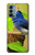 S3839 Oiseau bleu du bonheur Oiseau bleu Etui Coque Housse pour OnePlus Nord N200 5G