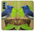 S3839 Oiseau bleu du bonheur Oiseau bleu Etui Coque Housse pour OnePlus Nord N200 5G