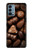 S3840 Amateurs de chocolat au lait au chocolat noir Etui Coque Housse pour OnePlus Nord N200 5G