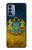 S3858 Drapeau de l'Ukraine Etui Coque Housse pour OnePlus Nord N200 5G