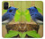 S3839 Oiseau bleu du bonheur Oiseau bleu Etui Coque Housse pour OnePlus Nord N100