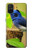 S3839 Oiseau bleu du bonheur Oiseau bleu Etui Coque Housse pour OnePlus Nord N10 5G