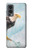 S3843 Pygargue à tête blanche sur glace Etui Coque Housse pour OnePlus Nord 2 5G