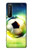 S3844 Ballon de football de football rougeoyant Etui Coque Housse pour Sony Xperia 1 II