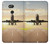 S3837 Avion Décollage Sunrise Etui Coque Housse pour Sony Xperia XA2