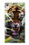 S3838 Tigre du Bengale qui aboie Etui Coque Housse pour Sony Xperia XA1