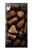 S3840 Amateurs de chocolat au lait au chocolat noir Etui Coque Housse pour Sony Xperia XA1