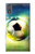 S3844 Ballon de football de football rougeoyant Etui Coque Housse pour Sony Xperia XZ