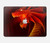 S0526 Dragon Rouge Etui Coque Housse pour MacBook Pro 14 M1,M2,M3 (2021,2023) - A2442, A2779, A2992, A2918