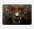 S0575 Tigre Visage Etui Coque Housse pour MacBook Pro 14 M1,M2,M3 (2021,2023) - A2442, A2779, A2992, A2918
