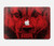 S1090 Rouge Loup Etui Coque Housse pour MacBook Pro 14 M1,M2,M3 (2021,2023) - A2442, A2779, A2992, A2918