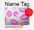 S2214 Bisous Lèvres roses Etui Coque Housse pour MacBook Pro 14 M1,M2,M3 (2021,2023) - A2442, A2779, A2992, A2918