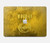 S2618 Un Kilo Lingot d'or Etui Coque Housse pour MacBook Pro 14 M1-M5 A2442,A2779,A2992,A2918,A3112,A3185,A3401,A3434,A3112