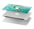 S2653 Dragon Vert Turquoise Pierre Graphique Etui Coque Housse pour MacBook Pro 14 M1,M2,M3 (2021,2023) - A2442, A2779, A2992, A2918