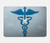 S2815 Symbole médical Etui Coque Housse pour MacBook Pro 14 M1,M2,M3 (2021,2023) - A2442, A2779, A2992, A2918