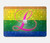 S2900 Arc en ciel LGBT Fierté lesbienne Drapeau Etui Coque Housse pour MacBook Pro 14 M1,M2,M3 (2021,2023) - A2442, A2779, A2992, A2918
