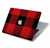 S2931 Rouge Buffle motif de vérification Etui Coque Housse pour MacBook Pro 14 M1,M2,M3 (2021,2023) - A2442, A2779, A2992, A2918