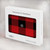 S2931 Rouge Buffle motif de vérification Etui Coque Housse pour MacBook Pro 14 M1,M2,M3 (2021,2023) - A2442, A2779, A2992, A2918