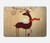 S3081 Bois Raindeer imprimé graphique Etui Coque Housse pour MacBook Pro 14 M1,M2,M3 (2021,2023) - A2442, A2779, A2992, A2918
