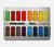 S3243 Ensemble de peinture aquarelle Etui Coque Housse pour MacBook Pro 14 M1,M2,M3 (2021,2023) - A2442, A2779, A2992, A2918