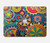 S3272 Motif coloré Etui Coque Housse pour MacBook Pro 14 M1-M5 A2442,A2779,A2992,A2918,A3112,A3185,A3401,A3434,A3112