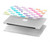 S3499 Motif coloré coeur Etui Coque Housse pour MacBook Pro 14 M1,M2,M3 (2021,2023) - A2442, A2779, A2992, A2918