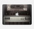 S3501 Lecteur cassette millésimé Etui Coque Housse pour MacBook Pro 14 M1,M2,M3 (2021,2023) - A2442, A2779, A2992, A2918