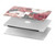 S3716 Motif floral rose Etui Coque Housse pour MacBook Pro 14 M1,M2,M3 (2021,2023) - A2442, A2779, A2992, A2918