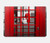S0058 Cabine téléphonique Etui Coque Housse pour MacBook Pro 16 M1,M2,M3,M4 (2021,2024) - A3403, A3186, A2991, A2780, A2485