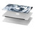 S0123 Loup blanc Etui Coque Housse pour MacBook Pro 16 M1,M2,M3,M4 (2021,2024) - A3403, A3186, A2991, A2780, A2485