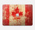 S1603 Drapeau du Canada Vieux Millésime Etui Coque Housse pour MacBook Pro 16 M1,M2,M3,M4 (2021,2024) - A3403, A3186, A2991, A2780, A2485