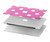 S2358 Rose à pois Etui Coque Housse pour MacBook Pro 16 M1,M2 (2021,2023) - A2485, A2780