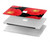 S2478 fleur rouge Daisy Etui Coque Housse pour MacBook Pro 16 M1,M2,M3,M4 (2021,2024) - A3403, A3186, A2991, A2780, A2485
