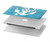 S3053 Marin Blue Anchor Etui Coque Housse pour MacBook Pro 16 M1,M2,M3,M4 (2021,2024) - A3403, A3186, A2991, A2780, A2485