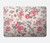 S3095 Motif Rose millésimé Etui Coque Housse pour MacBook Pro 16 M1,M2 (2021,2023) - A2485, A2780