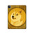 S3826 Dogecoin Shiba Etui Coque Housse pour iPad Pro 12.9 (2022,2021,2020,2018, 3rd, 4th, 5th, 6th)