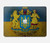 S3858 Drapeau de l'Ukraine Etui Coque Housse pour MacBook Air 13″ - A1369, A1466