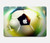 S3844 Ballon de football de football rougeoyant Etui Coque Housse pour MacBook Pro 13″ - A1706, A1708, A1989, A2159, A2289, A2251, A2338