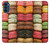 S0080 macarons Etui Coque Housse pour Motorola Moto G41