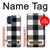 S2842 Noir et blanc Buffle motif de vérification Etui Coque Housse pour Motorola Moto G41