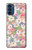 S3688 Motif d'art floral floral Etui Coque Housse pour Motorola Moto G41