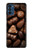 S3840 Amateurs de chocolat au lait au chocolat noir Etui Coque Housse pour Motorola Moto G41
