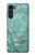 S2692 Vincent Van Gogh Amandier en fleurs Etui Coque Housse pour Motorola Moto G200 5G