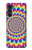 S3162 psychédélique coloré Etui Coque Housse pour Motorola Moto G200 5G