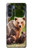 S3558 Famille d'ours Etui Coque Housse pour Motorola Moto G200 5G