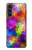S3677 Mosaïques de briques colorées Etui Coque Housse pour Motorola Moto G200 5G