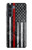 S3687 Drapeau américain de pompier mince ligne rouge Etui Coque Housse pour Motorola Moto G200 5G