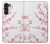 S3707 Fleur de cerisier rose fleur de printemps Etui Coque Housse pour Motorola Moto G200 5G